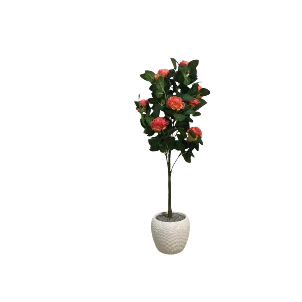 Artificial rose plant (combo of 2)