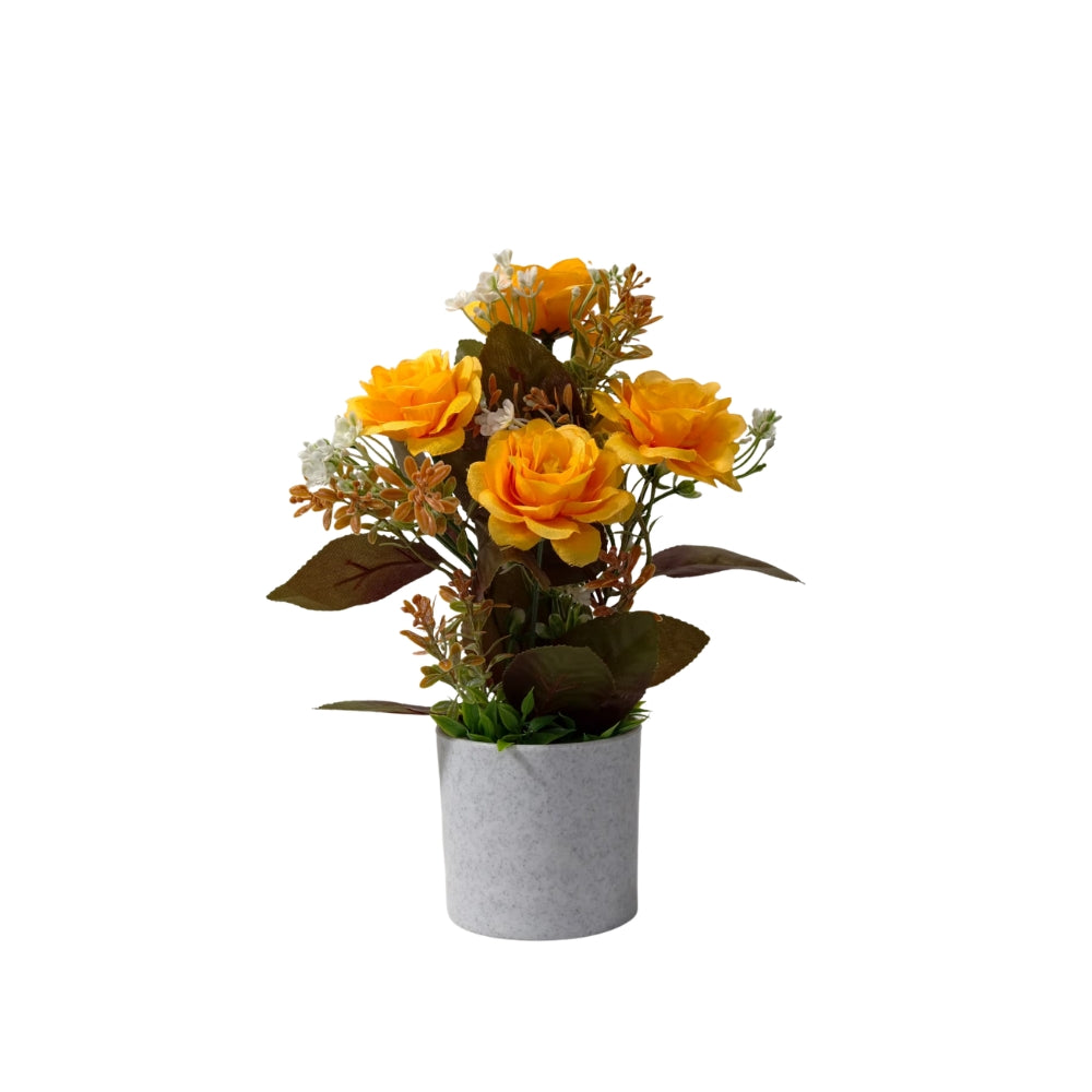 Artificial CAMELIA Roses (Combo of 2)