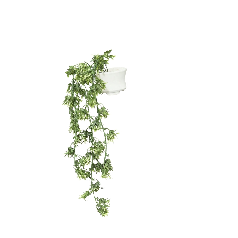 Faux Hanging Plant Dark Green Combo of 2(P3)