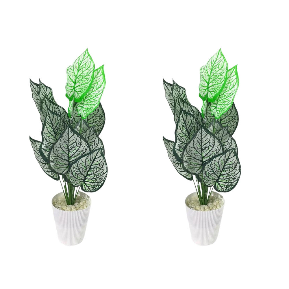 Artificial faux philodendron vine plant(combo of 2)