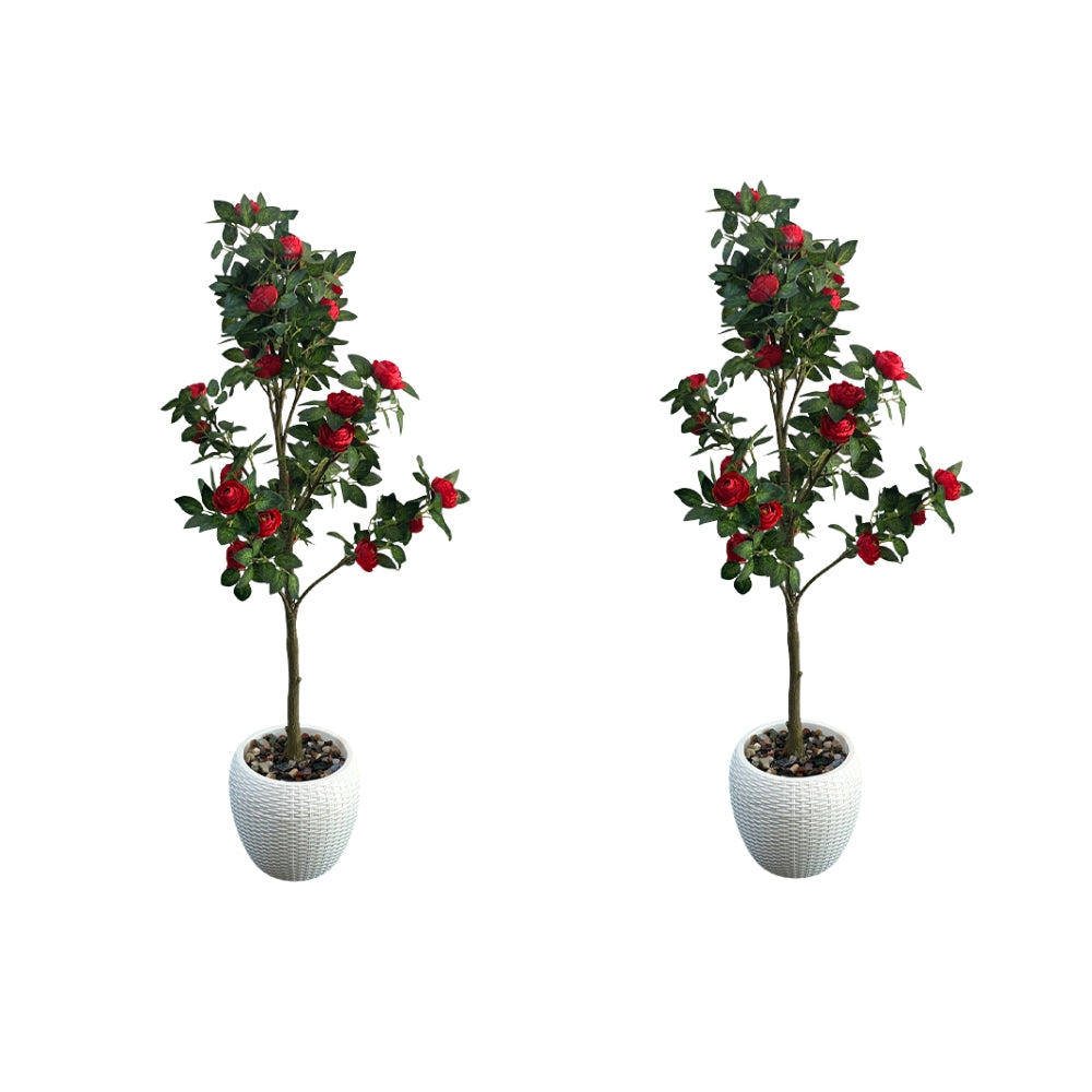 Artificial peony rose flower(combo of 2)