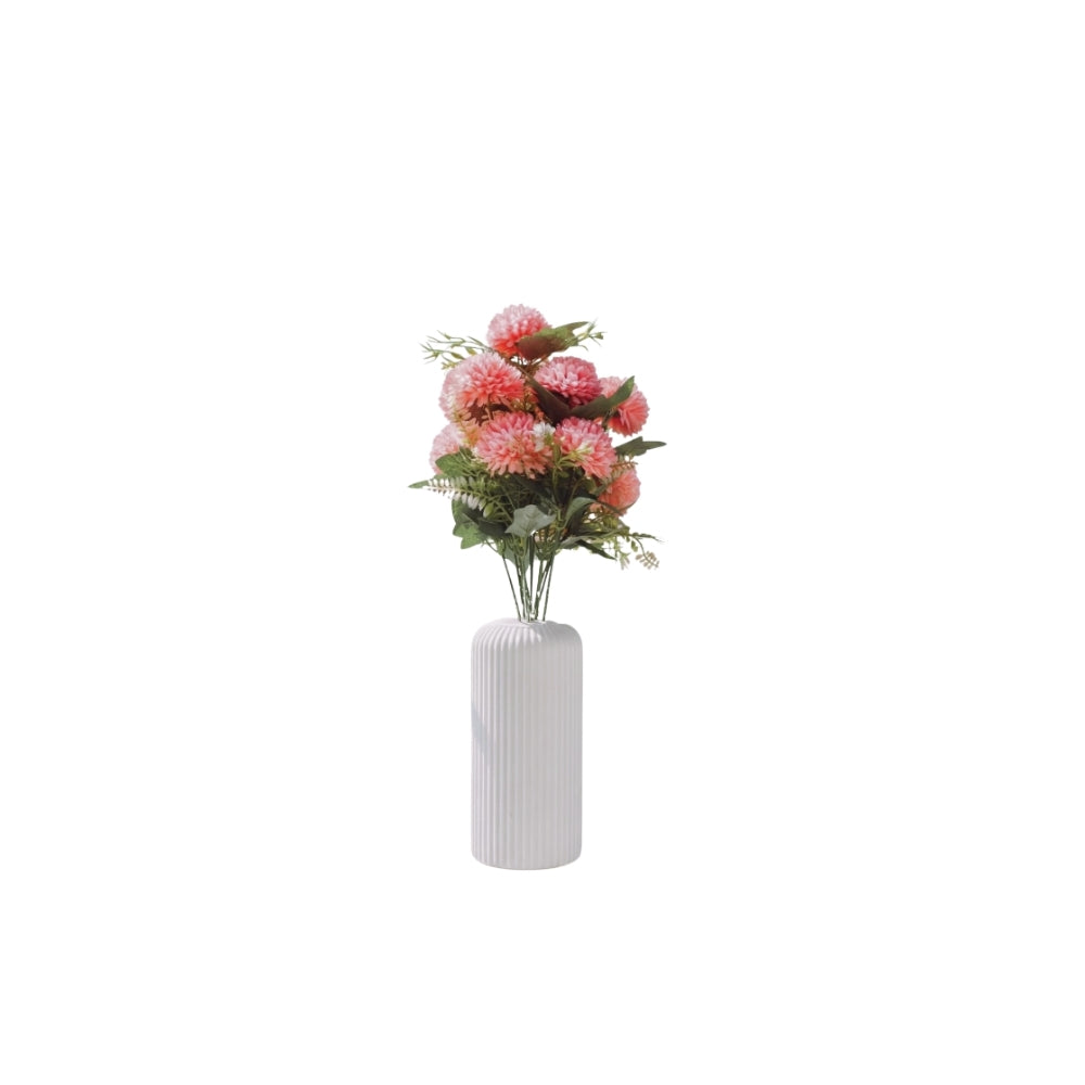 Faux Chrysanthemum with Pot combo of 2 (P1)