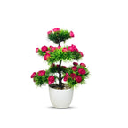 Artificial Bonsai Roses wit Pot (P23)