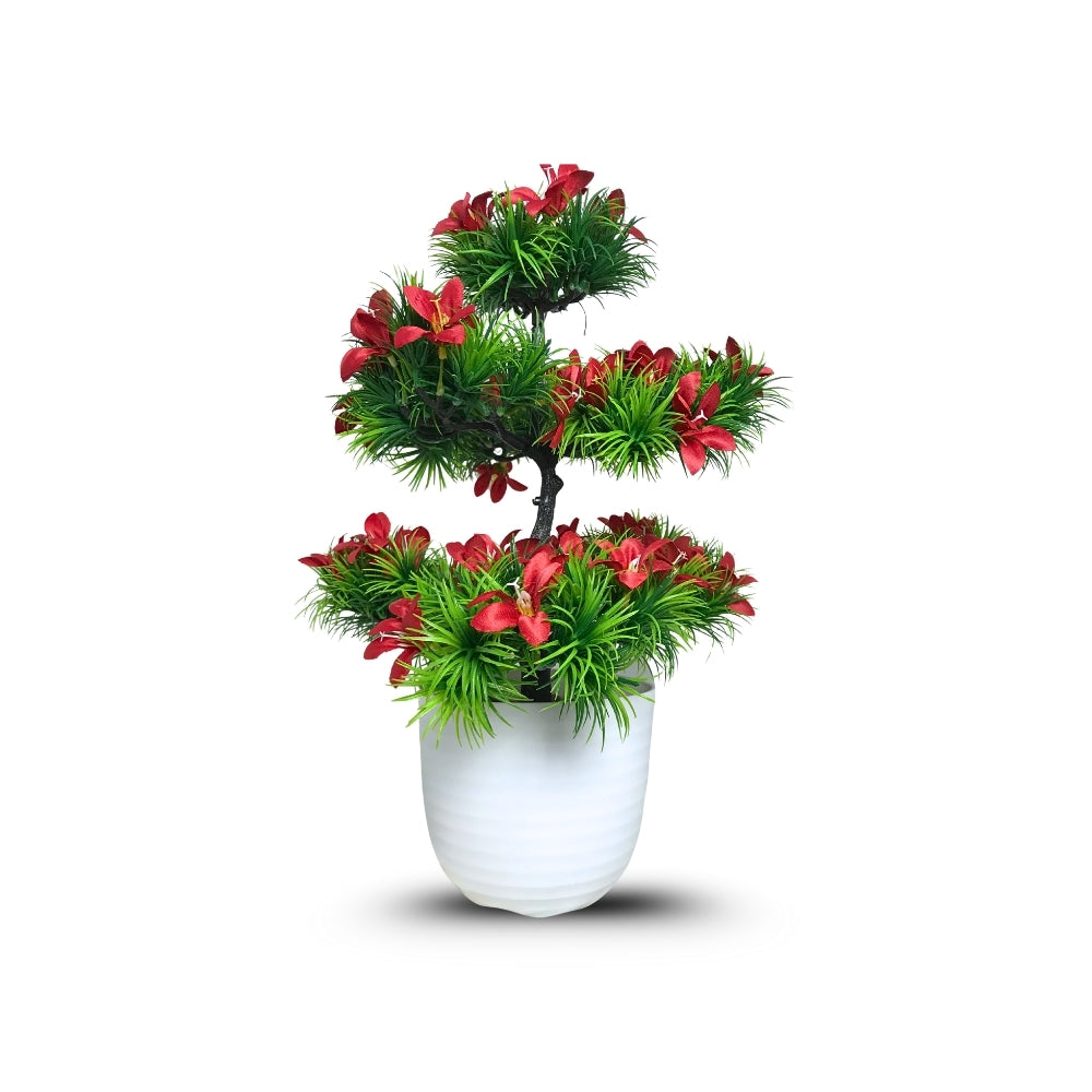 Faux Bonsai Lilly Plant with Pot(P40)