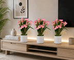Artificial rain lily combo of 3