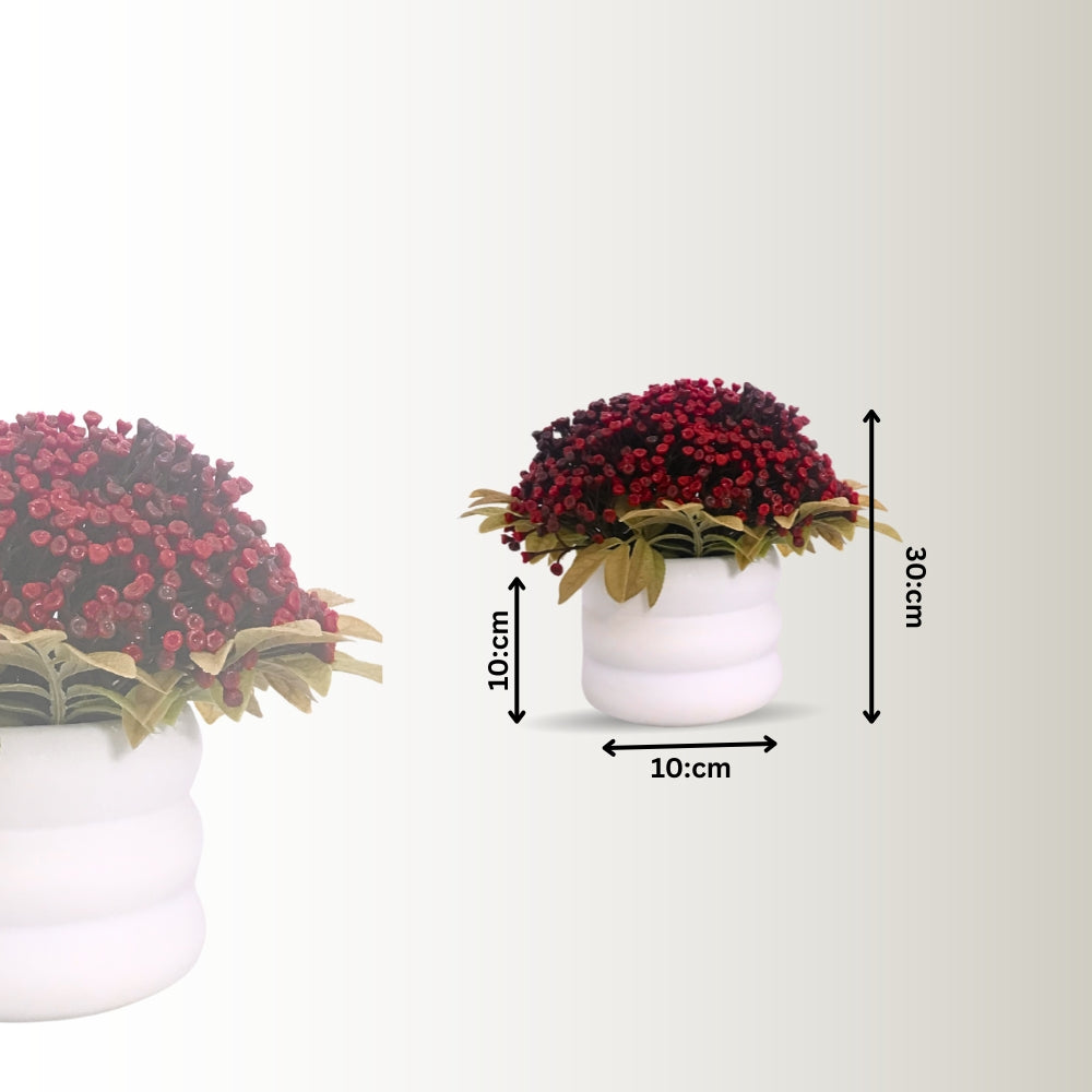 Artificial Bonsai Plant With Buds combo of 2