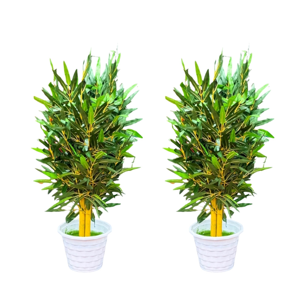 Artificial bamboo tree plant(combo of 2)