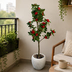 Artificial peony rose flower(combo of 2)