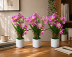 Artificial rain lily combo of 3