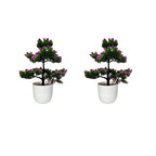 Artificial Blossom Bonsai Tree Plant(combo of 2)
