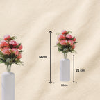Faux Chrysanthemum with Pot combo of 2 (P1)