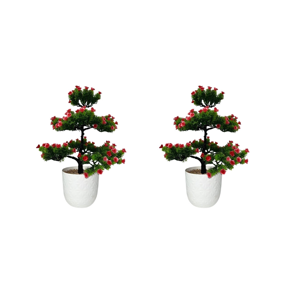 Artificial Blossom Bonsai Tree Plant(combo of 2)