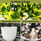 Artificial Bonsai Roses wit Pot (P23)