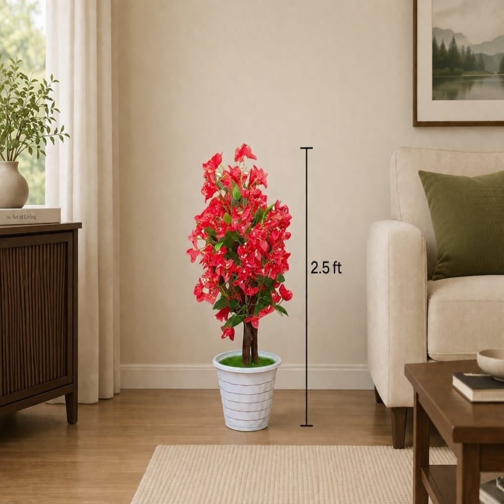 Artificial Bougainvillea flower plant(combo of 2)