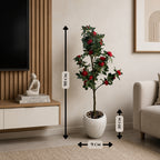 Artificial peony rose flower(combo of 2)