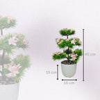 Faux Bonsai Lilly Plant with Pot(P40)