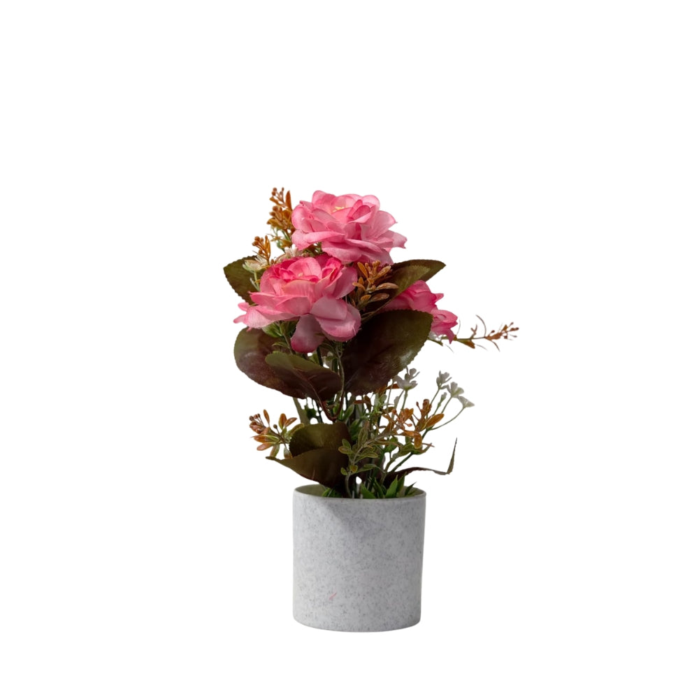 Artificial CAMELIA Roses (Combo of 2)