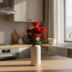 Artificial Rose Plant combo of 2 (P1)