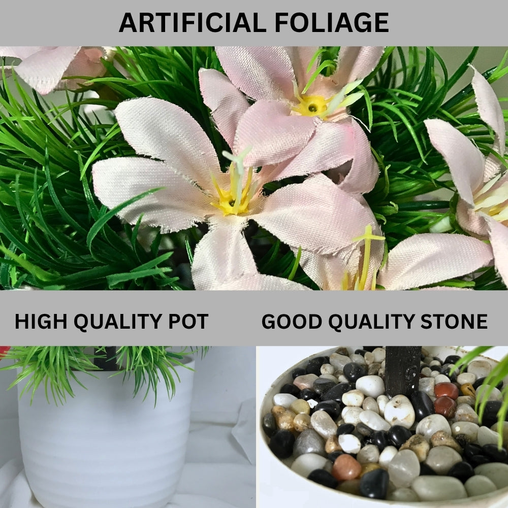 Faux Bonsai Lilly Plant with Pot(P40)