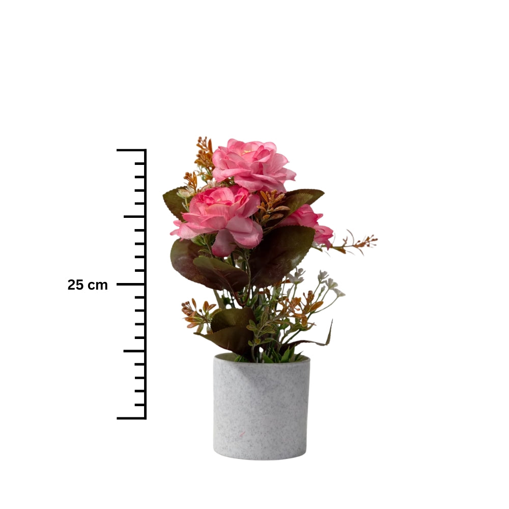Artificial CAMELIA Roses (Combo of 2)