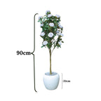 Artificial rose plant (combo of 2)