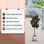 Faux Camellia Rose Plant(P33)