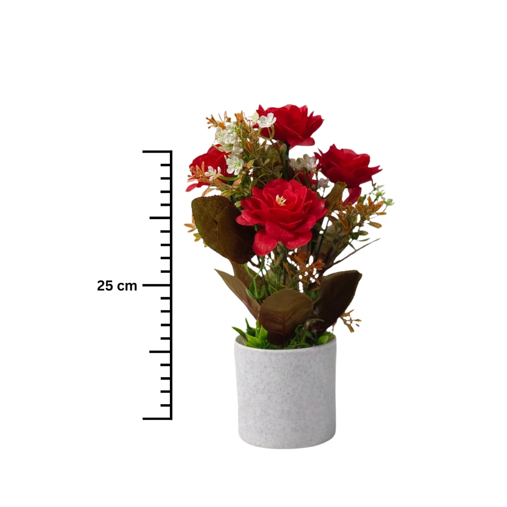 Artificial CAMELIA Roses (Combo of 2)