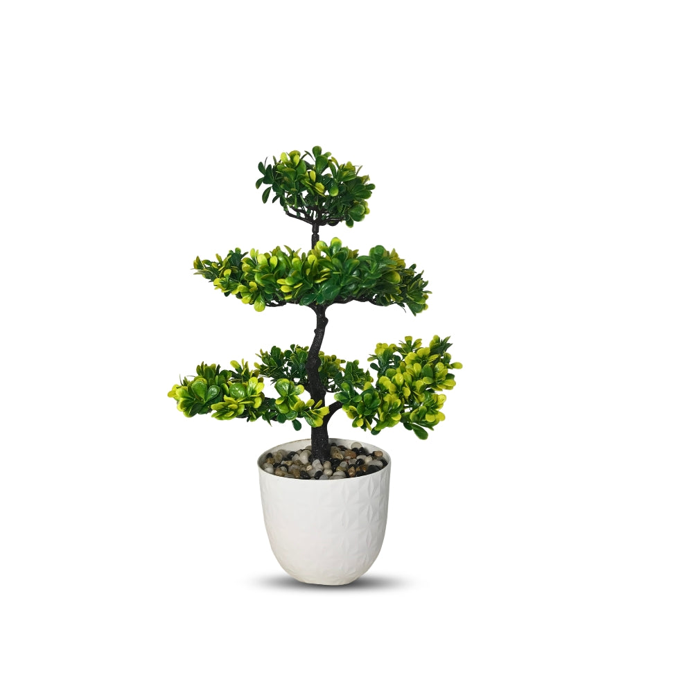 Artificial Bonsai Roses wit Pot (P23)