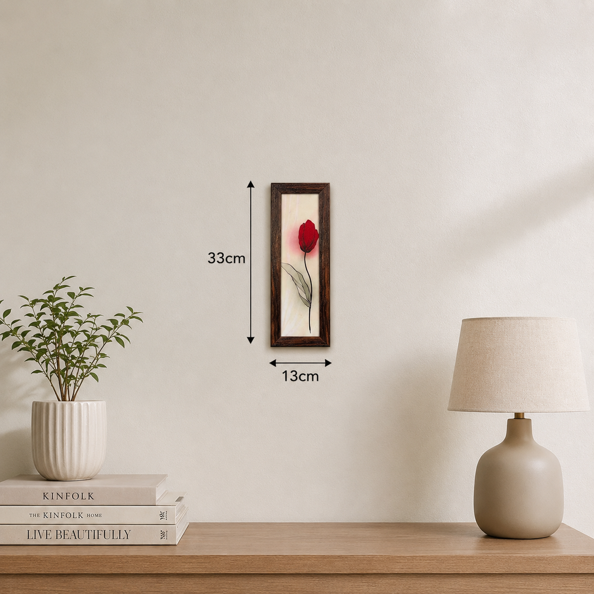 Potstory Premium Wall Frame Set – Set of 4 | Elegant Photo & Art Frames