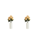Artificial Rose Plant combo of 2 (P1)