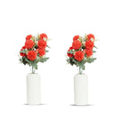 Faux Chrysanthemum with Pot combo of 2 (P1)