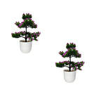 Artificial Bonsai Roses wit Pot (P23)