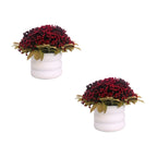 Artificial Bonsai Plant With Buds combo of 2