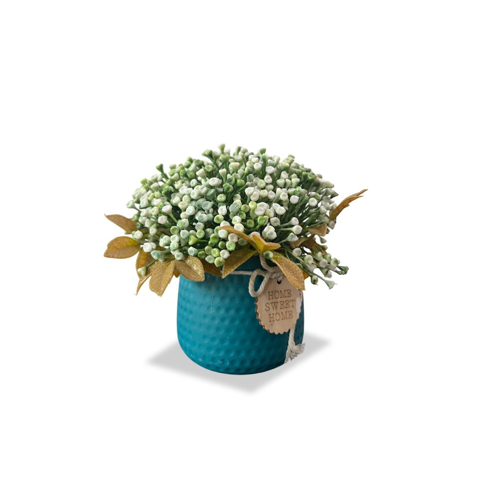 Faux Bonsai Plant wit Buds combo of 2
