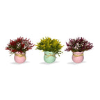 Artificial Astilbe Plants with Pot Combo of 2
