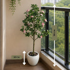 Artificial peony rose flower(combo of 2)