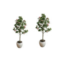 Artificial peony rose flower(combo of 2)