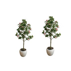 Artificial peony rose flower(combo of 2)