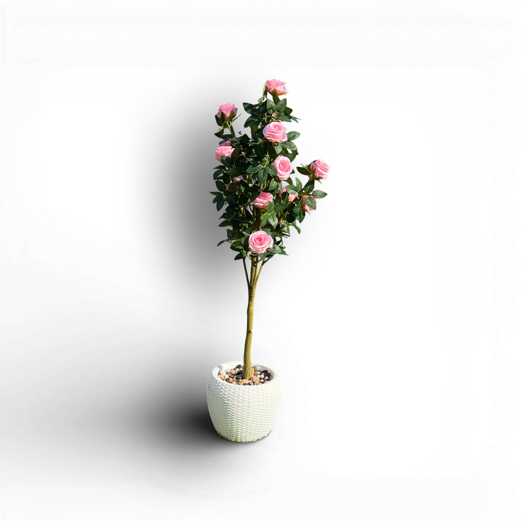 Faux Hybrid Rose Plant(P33)