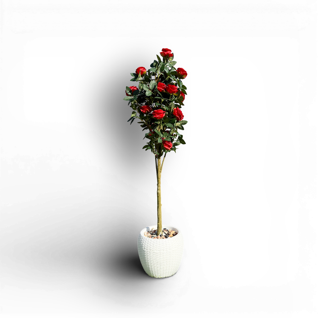 Faux Hybrid Rose Plant(P33)